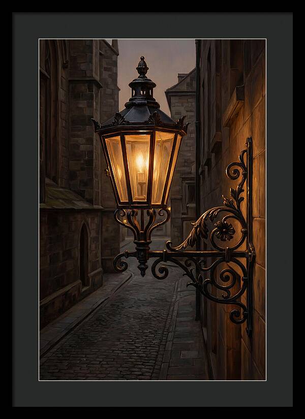 Old Street Lamp Glow