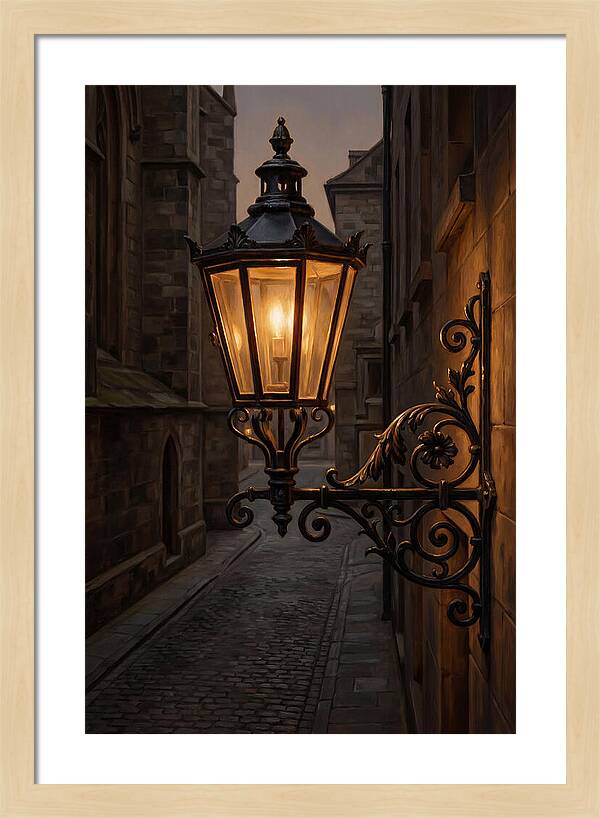 Old Street Lamp Glow