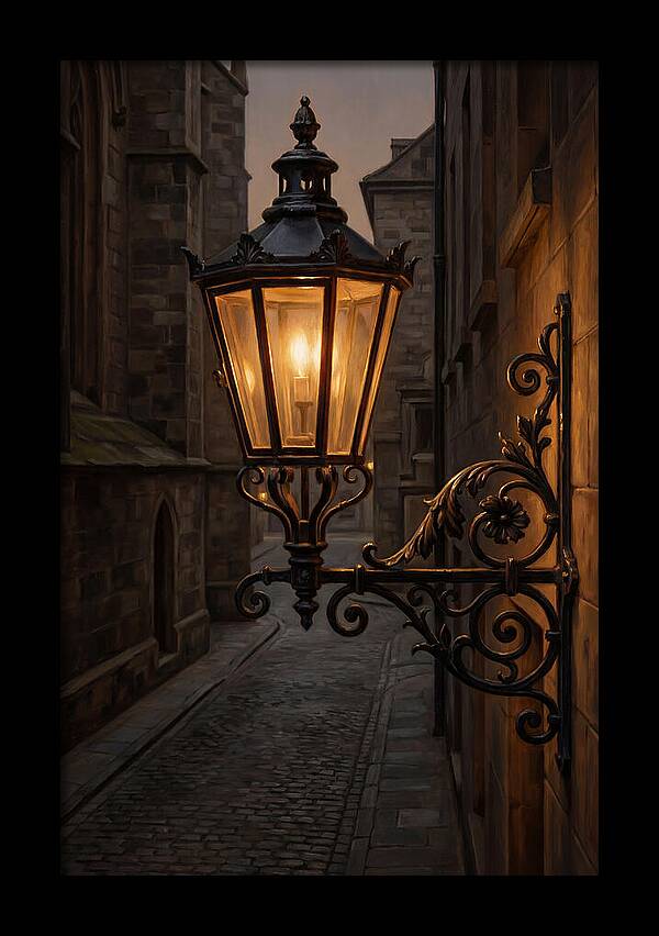 Old Street Lamp Glow