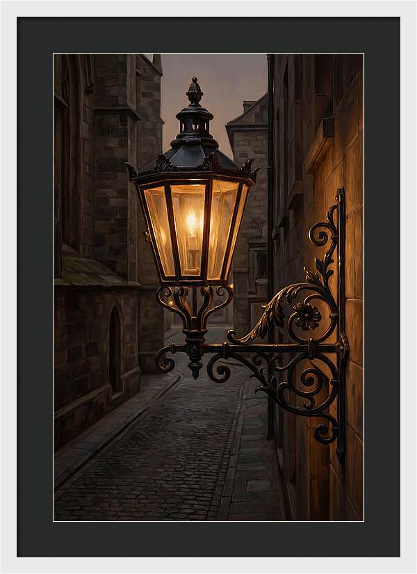 Old Street Lamp Glow