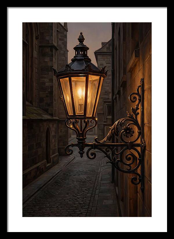 Old Street Lamp Glow