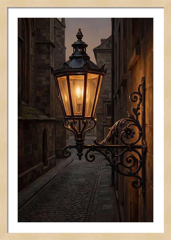 Old Street Lamp Glow