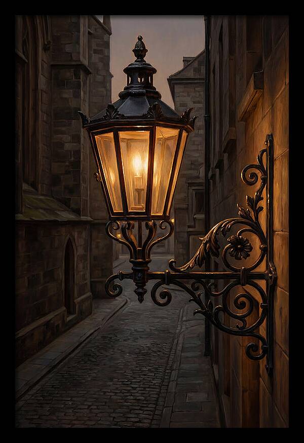 Old Street Lamp Glow