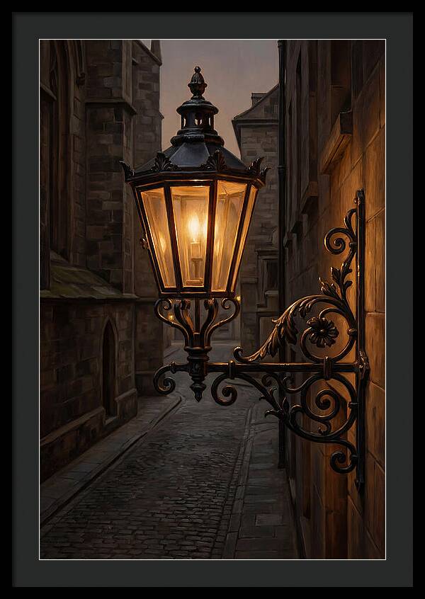 Old Street Lamp Glow