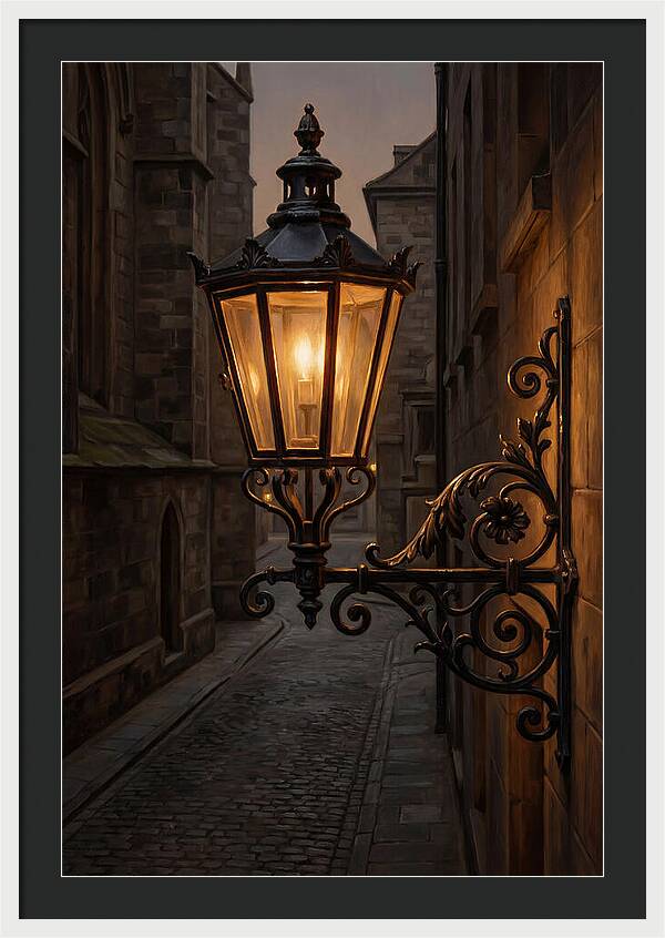 Old Street Lamp Glow