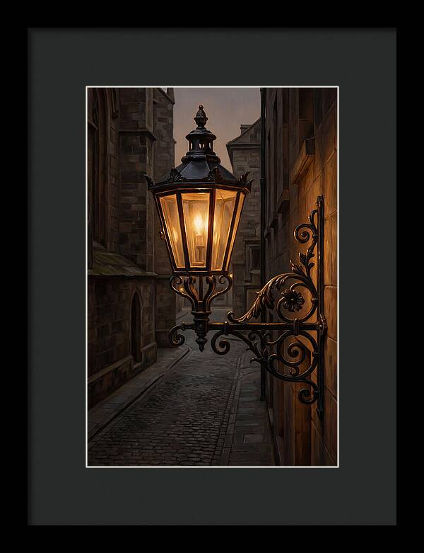Old Street Lamp Glow