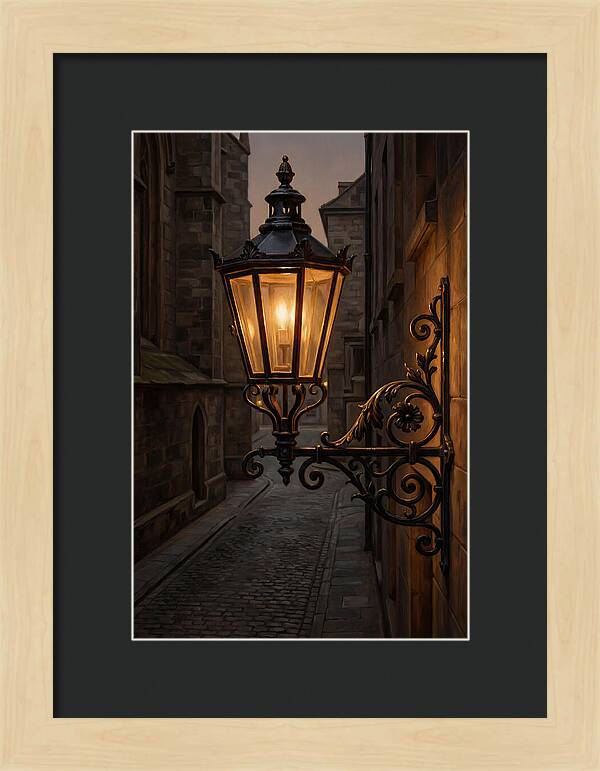 Old Street Lamp Glow