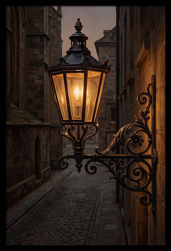 Old Street Lamp Glow