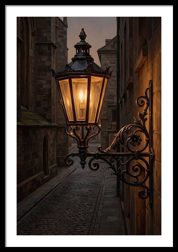 Old Street Lamp Glow