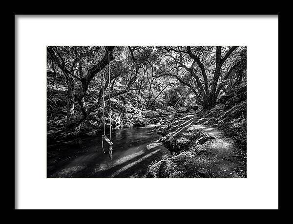 Old Swimming Hole With Rope Swing