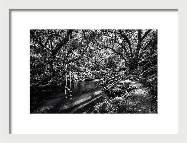 Old Swimming Hole With Rope Swing