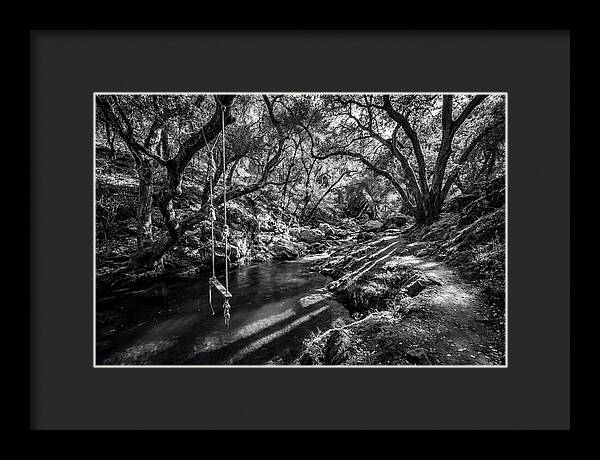 Old Swimming Hole With Rope Swing