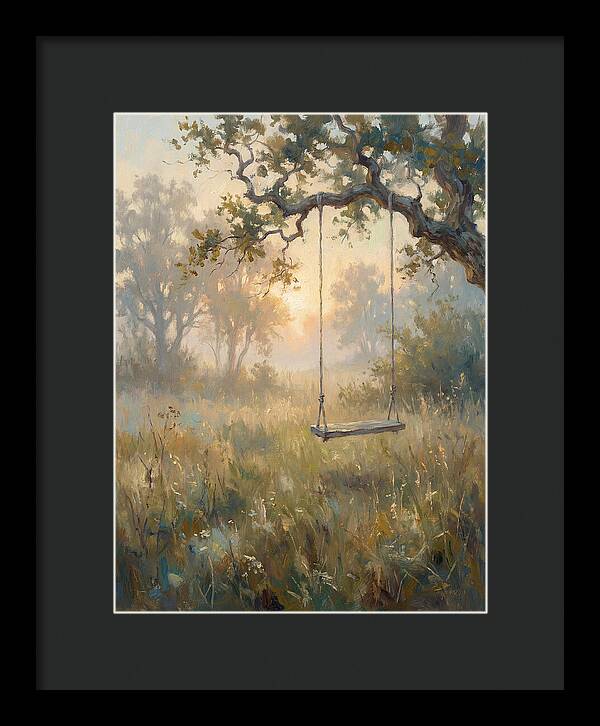Old Swing In A Misty Meadow