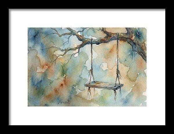 Old Swing Under A Tree