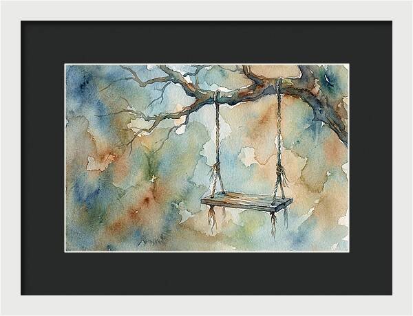Old Swing Under A Tree