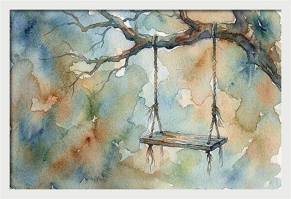Old Swing Under A Tree