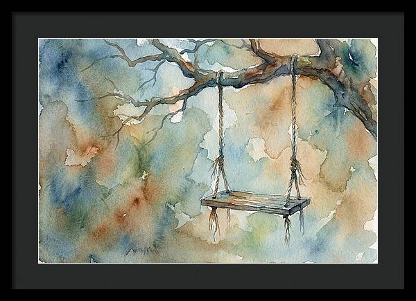 Old Swing Under A Tree