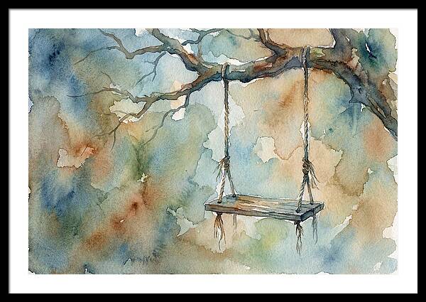 Old Swing Under A Tree