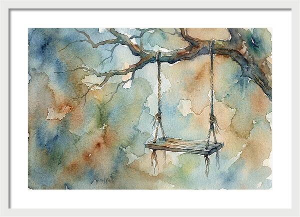 Old Swing Under A Tree