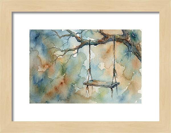 Old Swing Under A Tree