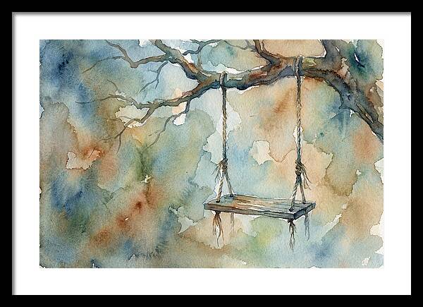 Old Swing Under A Tree