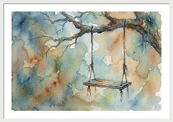 Old Swing Under A Tree