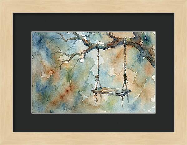 Old Swing Under A Tree