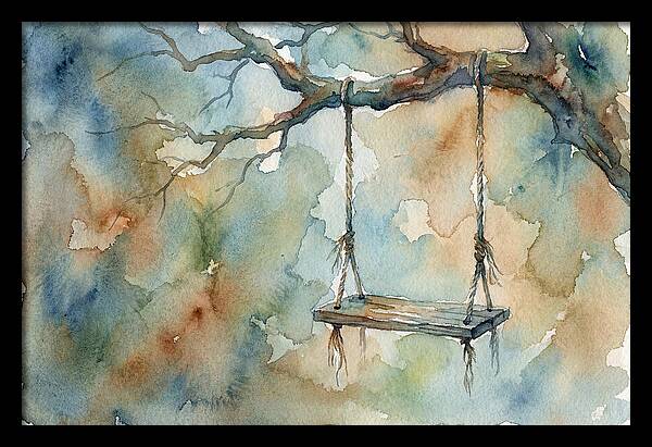 Old Swing Under A Tree