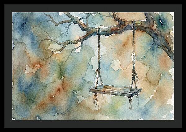 Old Swing Under A Tree