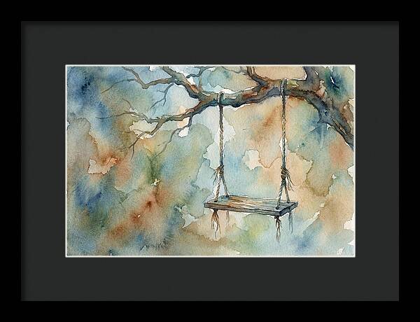 Old Swing Under A Tree