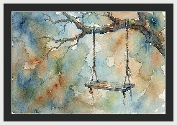 Old Swing Under A Tree