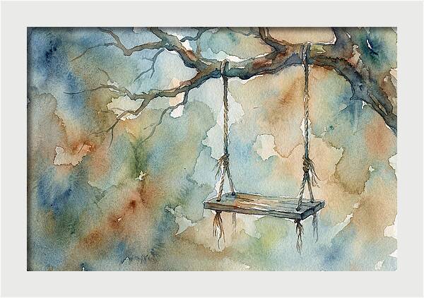 Old Swing Under A Tree