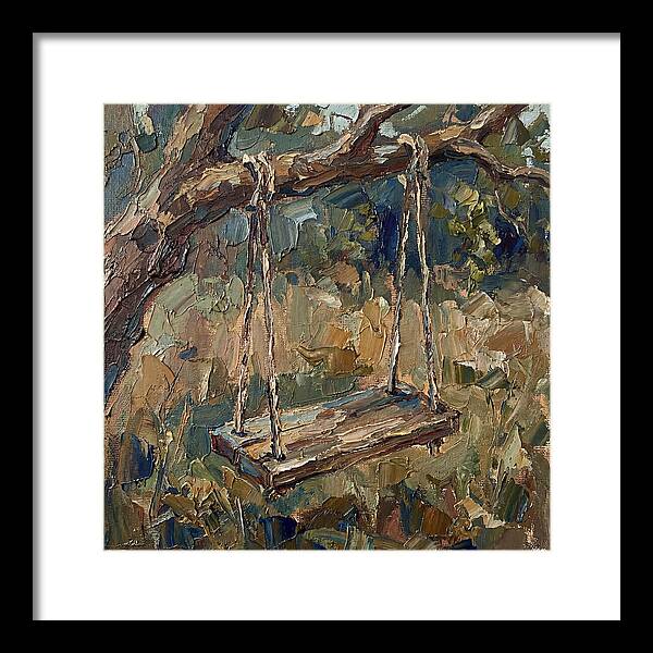 Old Swing Under The Tree