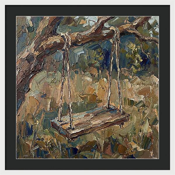 Old Swing Under The Tree