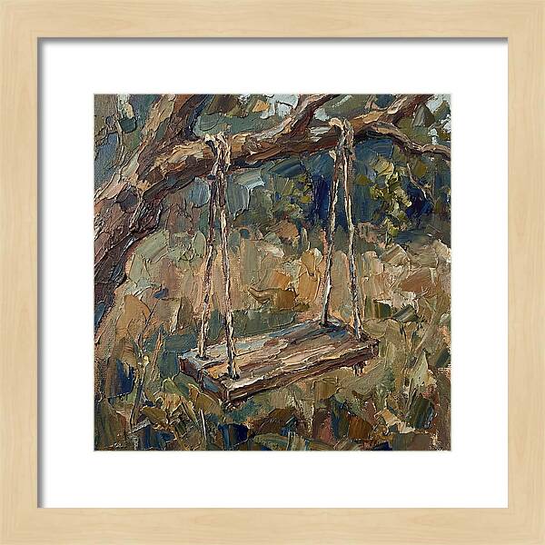 Old Swing Under The Tree