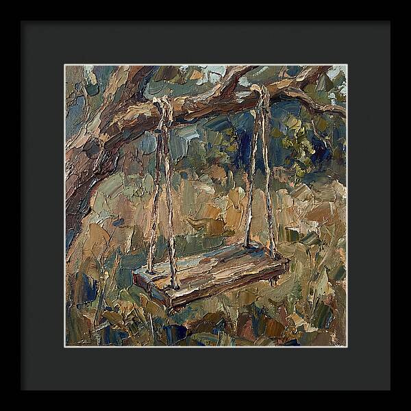 Old Swing Under The Tree