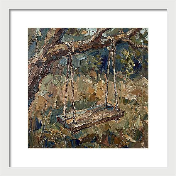 Old Swing Under The Tree