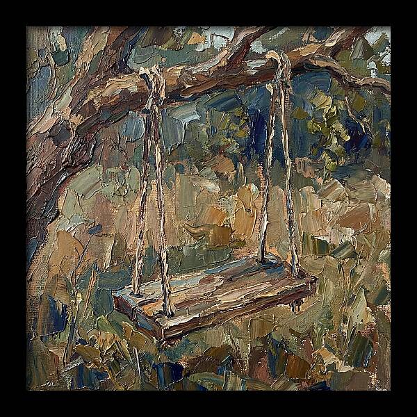 Old Swing Under The Tree