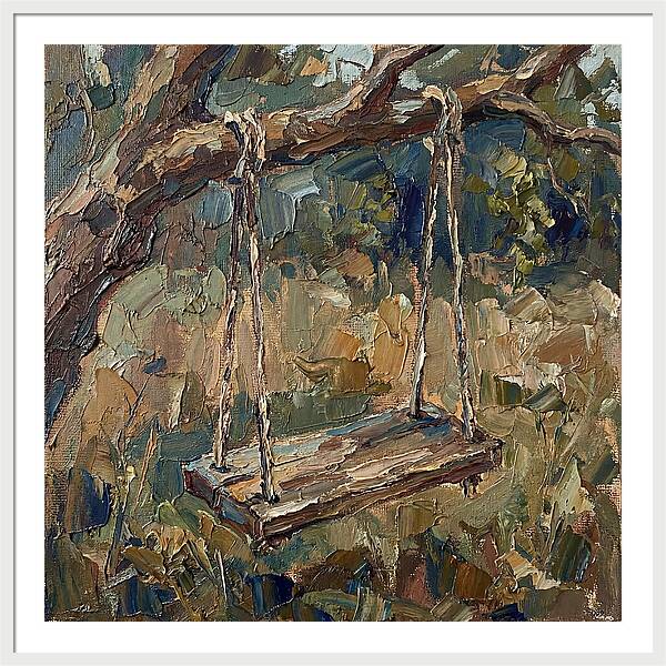 Old Swing Under The Tree