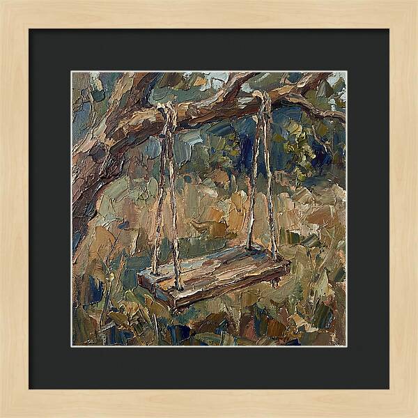 Old Swing Under The Tree