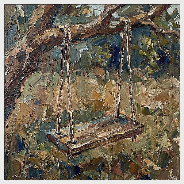 Old Swing Under The Tree