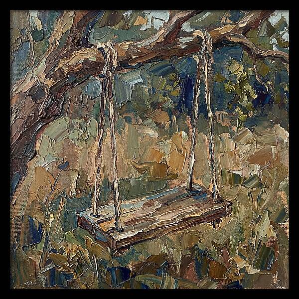Old Swing Under The Tree