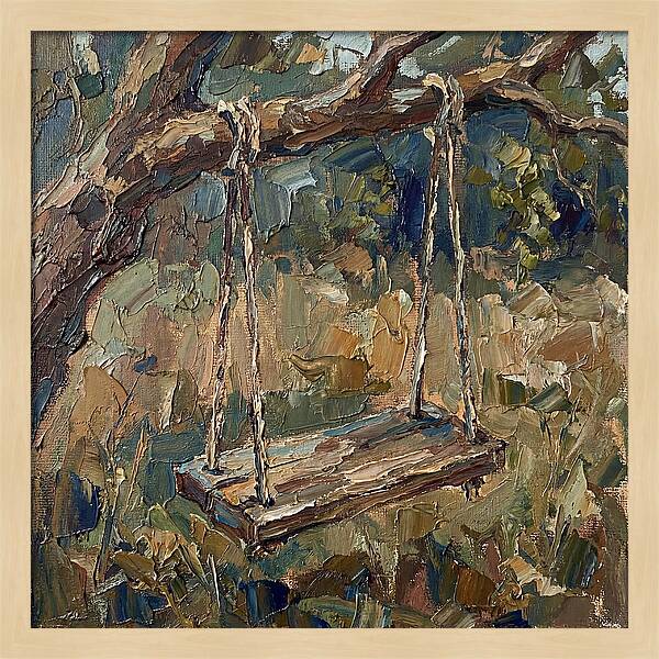 Old Swing Under The Tree
