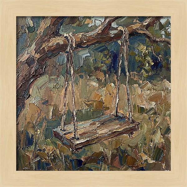 Old Swing Under The Tree