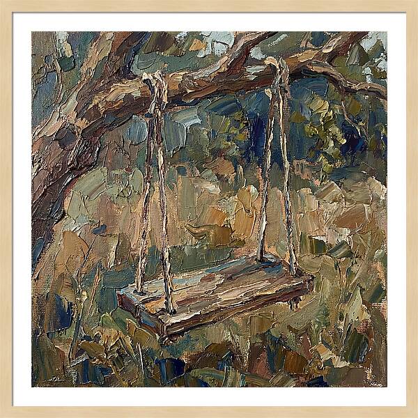 Old Swing Under The Tree