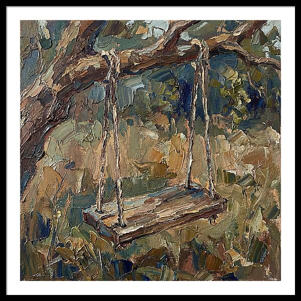 Old Swing Under The Tree