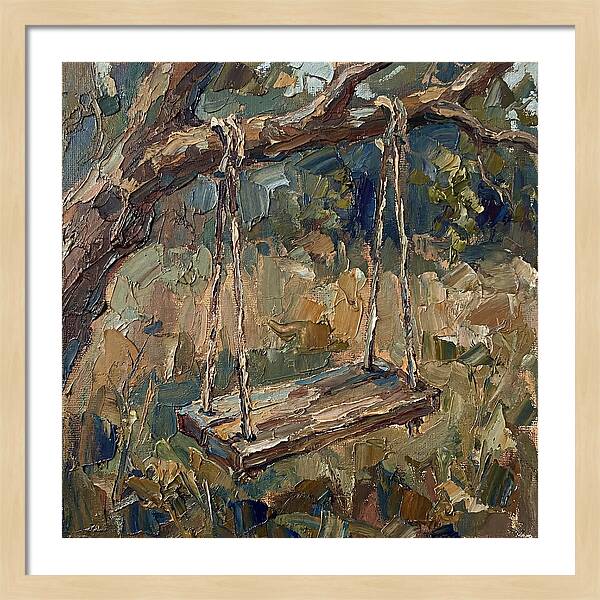 Old Swing Under The Tree