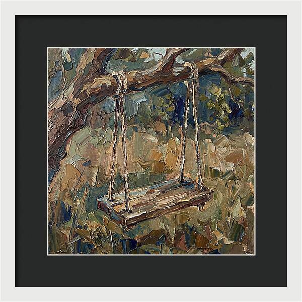 Old Swing Under The Tree