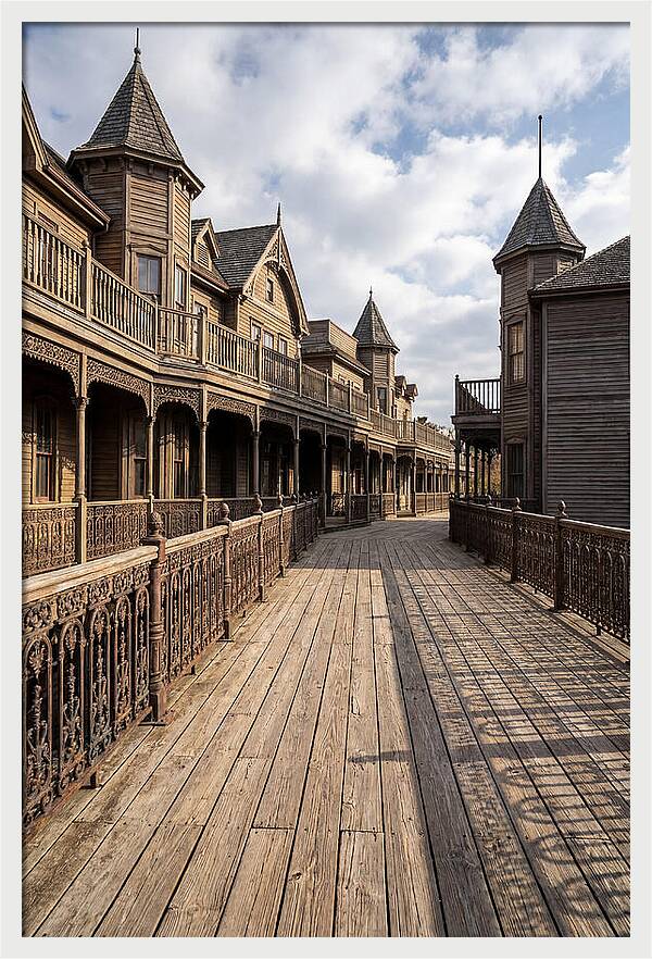 Old Town Boardwalk Charm