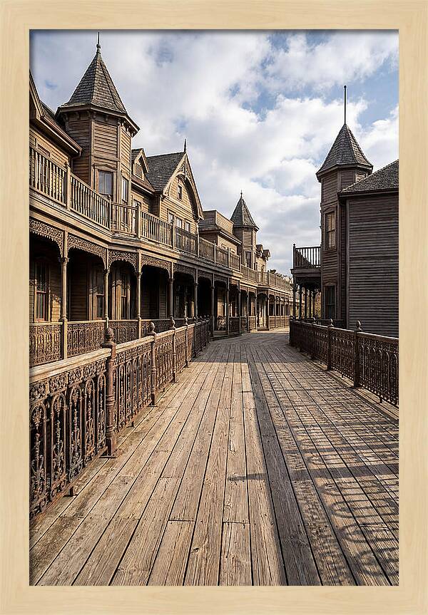 Old Town Boardwalk Charm